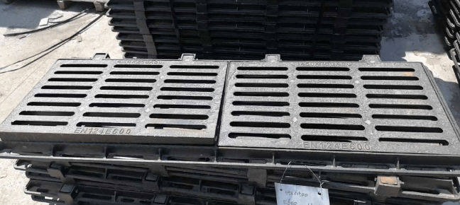 巢湖球墨铸铁连体双篦展示